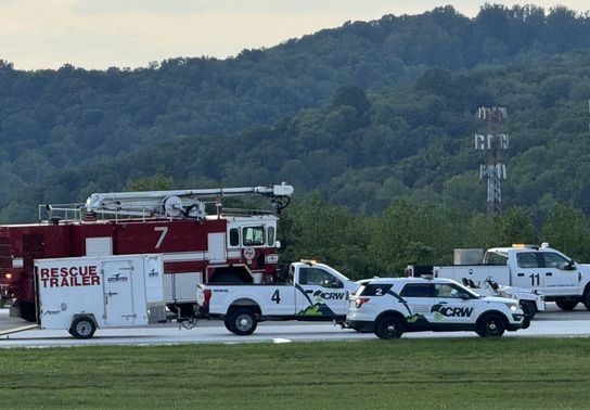 Image for story: Plane makes emergency landing at W.Va. International Yeager Airport