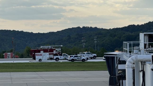 A runway at CRW is closed after an emergency landing was reported in Charleston. (WCHS)