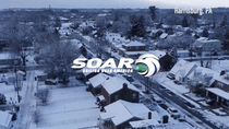 Image for story: Drones: Winter snow